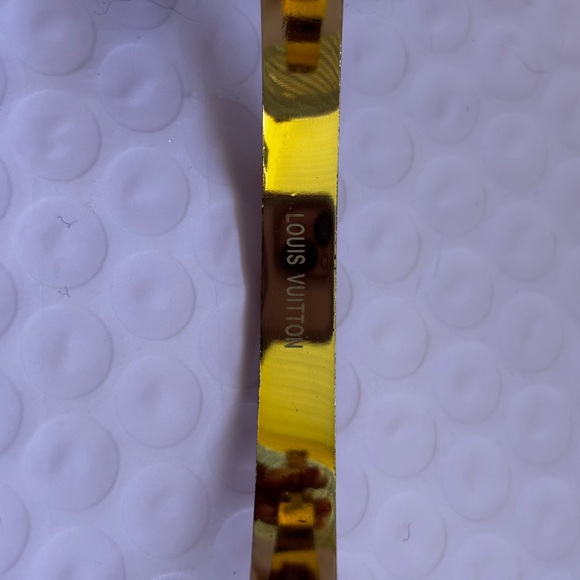 Louis Vuitton Gold and Orange Watch Bangle - Picture 4 of 5